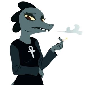 Meet your Posher, Satina I only wear black 🖤🖤🖤